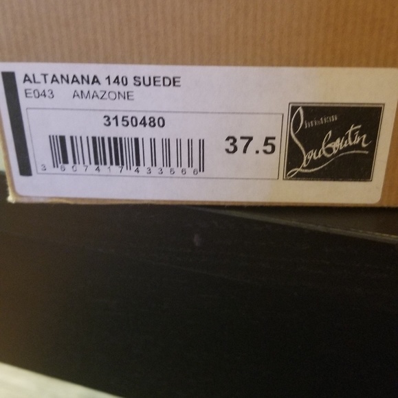 Christian Louboutin Altanana 140 Suede - Picture 3 of 3